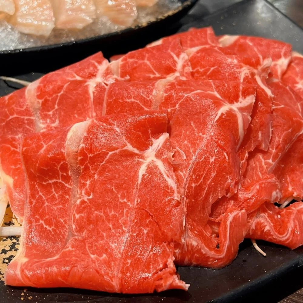 【小可生鮮】原肉板腱火鍋牛肉片 1公斤/包  平鋪肉片板腱火鍋牛(板腱牛火片 板腱肉片)