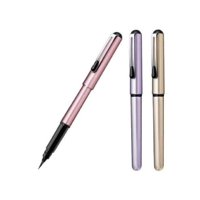 【Pentel 飛龍】飛龍 攜帶型 卡式毛筆 XGFKP 內附卡水 中字 毛筆 可換卡水