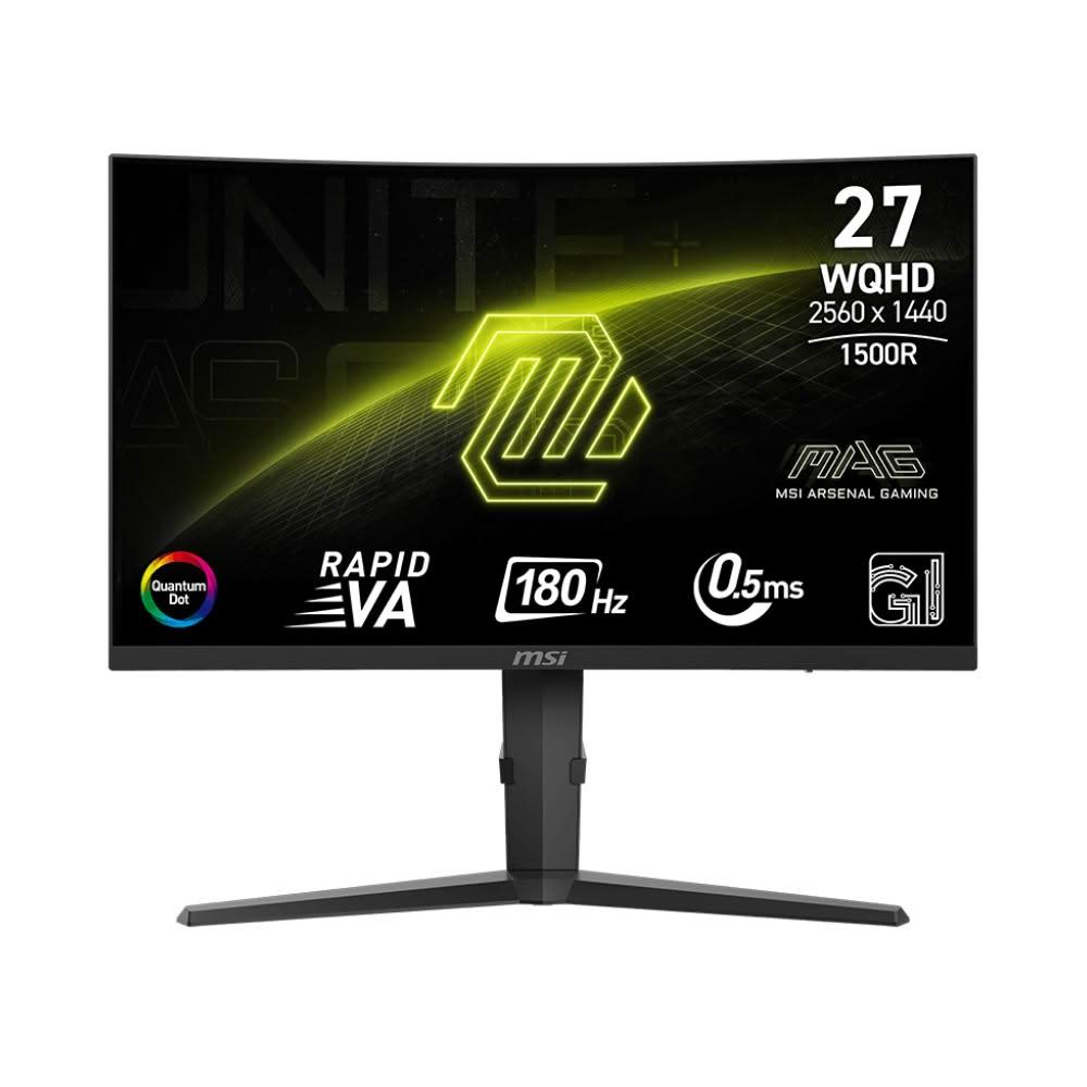 【MSI 微星】275CQRF QD E2 電競螢幕 Rapid VA/曲面/2K/0.5ms/180Hz/FreeSync Premium