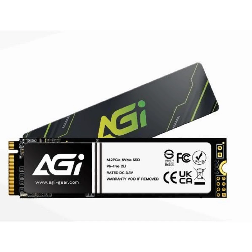 【AGI】AGI亞奇雷 AI818 1TB M.2 PCIe Gen4 NVMe 固態硬碟 含石墨烯散熱片(AGI 1TB M.2 固態硬碟)