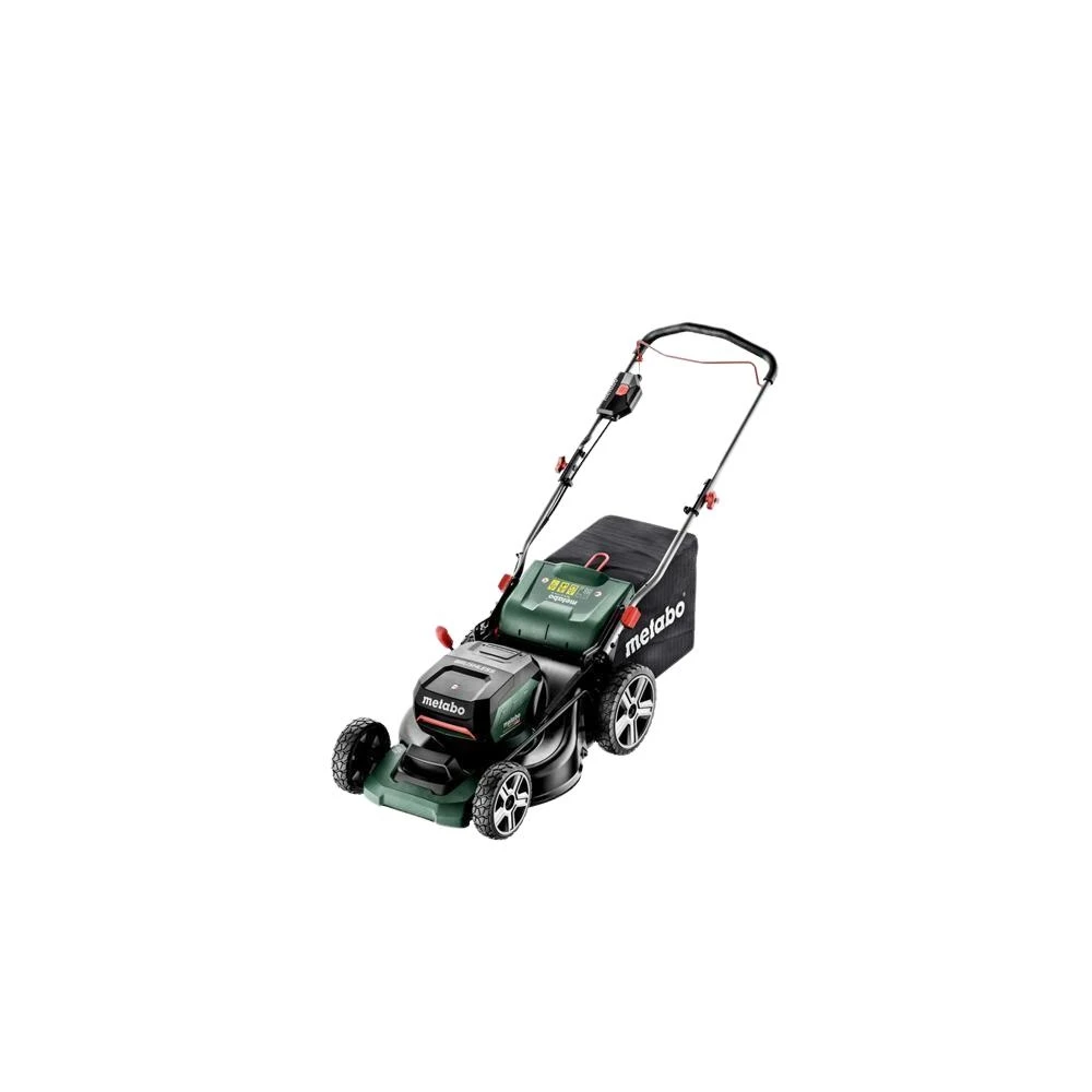 【metabo 美達寶】36V18V+18V鋰電無刷手推割草機5.5Ah套裝組(RM 36-18 LTX BL 46)