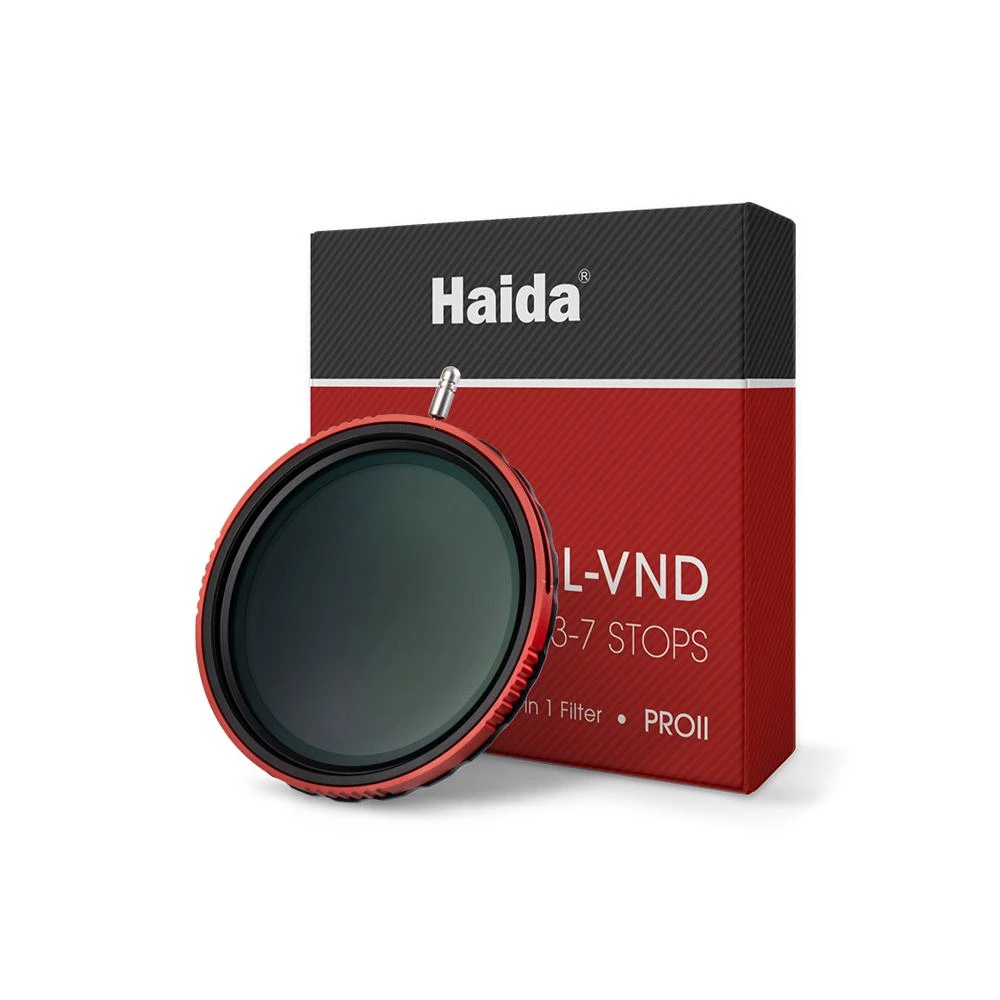 Haida海大 ProII CPL+VND薄款鍍膜偏光加可調減光鏡 *送鏡頭蓋* 67mm/72mm/77mm/82mm 偏光鏡 偏振鏡 中灰密度鏡 多功能濾鏡 長曝