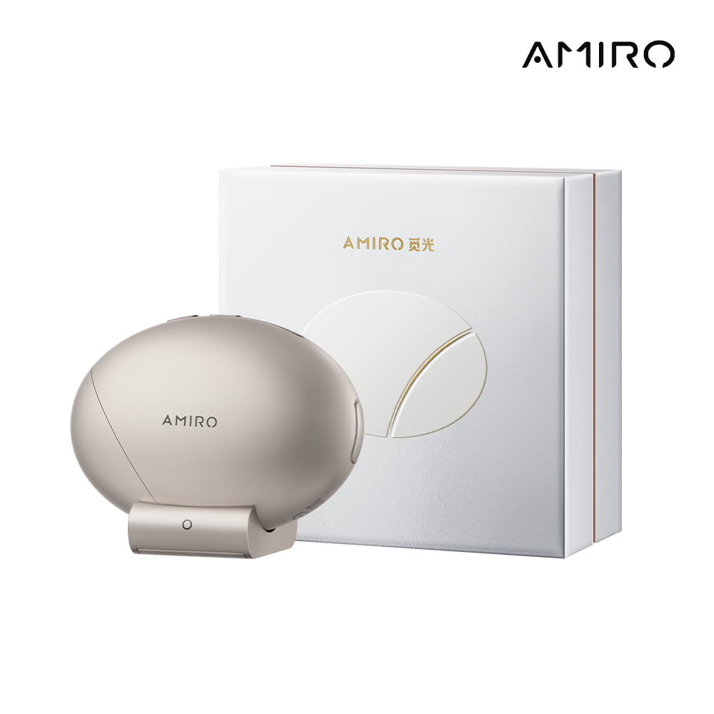AMIRO S2 黃金點陣美容儀-贈S2護膚禮盒蓋章面膜/精華凝露/拉提/淡紋/緊緻/提亮/保養/護膚