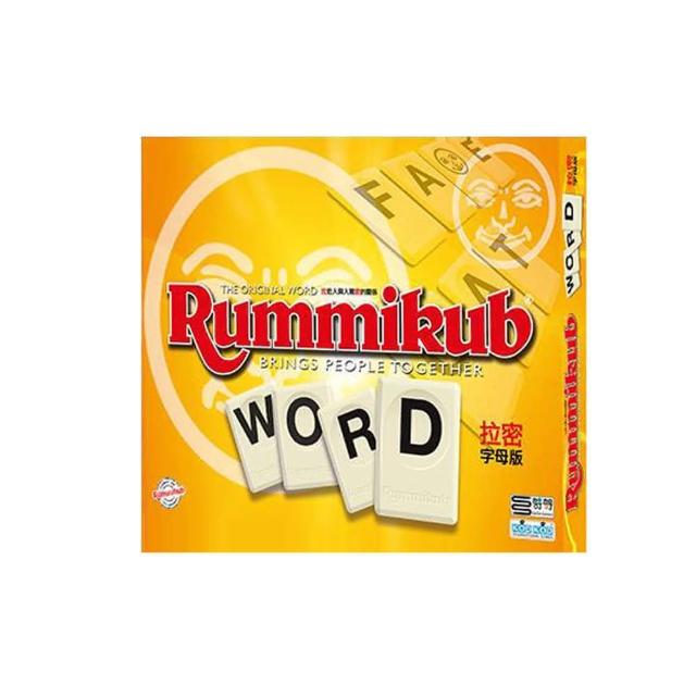 拉密 英文字彙牌 Rummikub Word 高雄龐奇桌遊