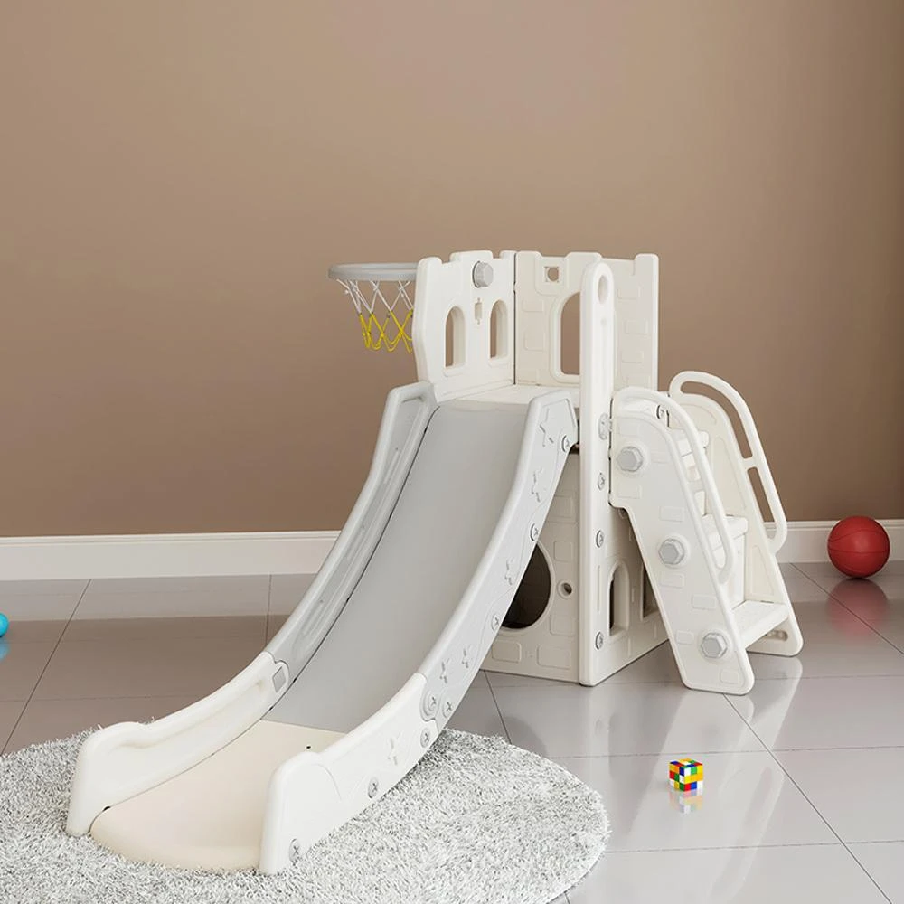 【LEMU 樂牧】兒童滑滑梯 兒童溜滑梯 折疊滑滑梯(兒童溜滑梯/折疊滑滑梯/寶寶滑梯玩具/滑溜梯/滑梯)