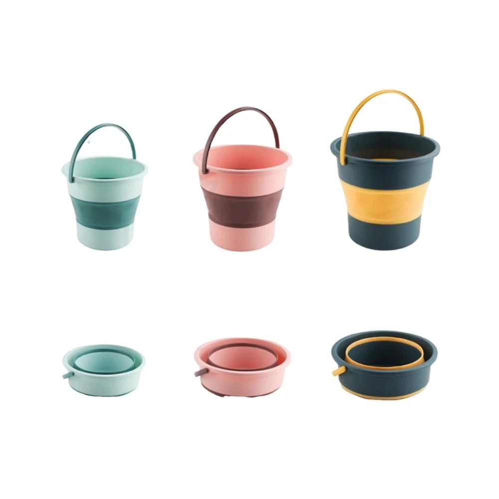 折疊水桶 伸縮水桶 露營水桶 摺疊桶 儲水桶 洗車桶 洗臉盆 收納水桶 伸縮桶 提水桶 釣魚 水桶