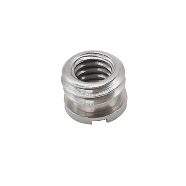 【攝彩】內1/4轉外3/8不鏽鋼螺牙帽 小轉大螺帽 螺牙轉接 單眼相機 雲台 腳架 轉換螺絲 1/4轉3/8公母轉接螺絲