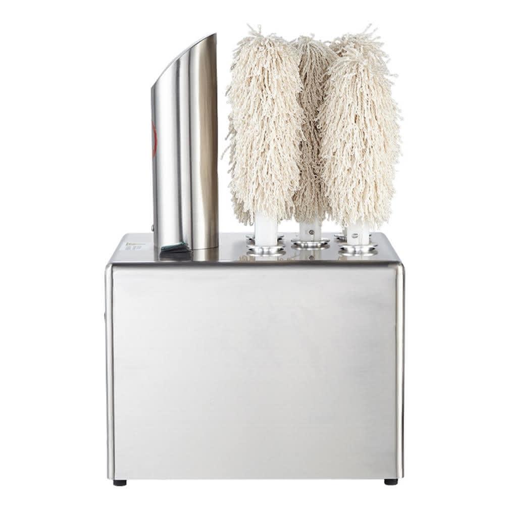 8頭電動酒杯擦杯機器多種杯子器皿適用(8頭擦杯機/大功率擦杯機