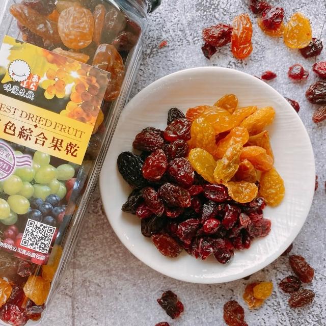 任選商品 味覺生機 頂級綜合果乾(300公克/罐)