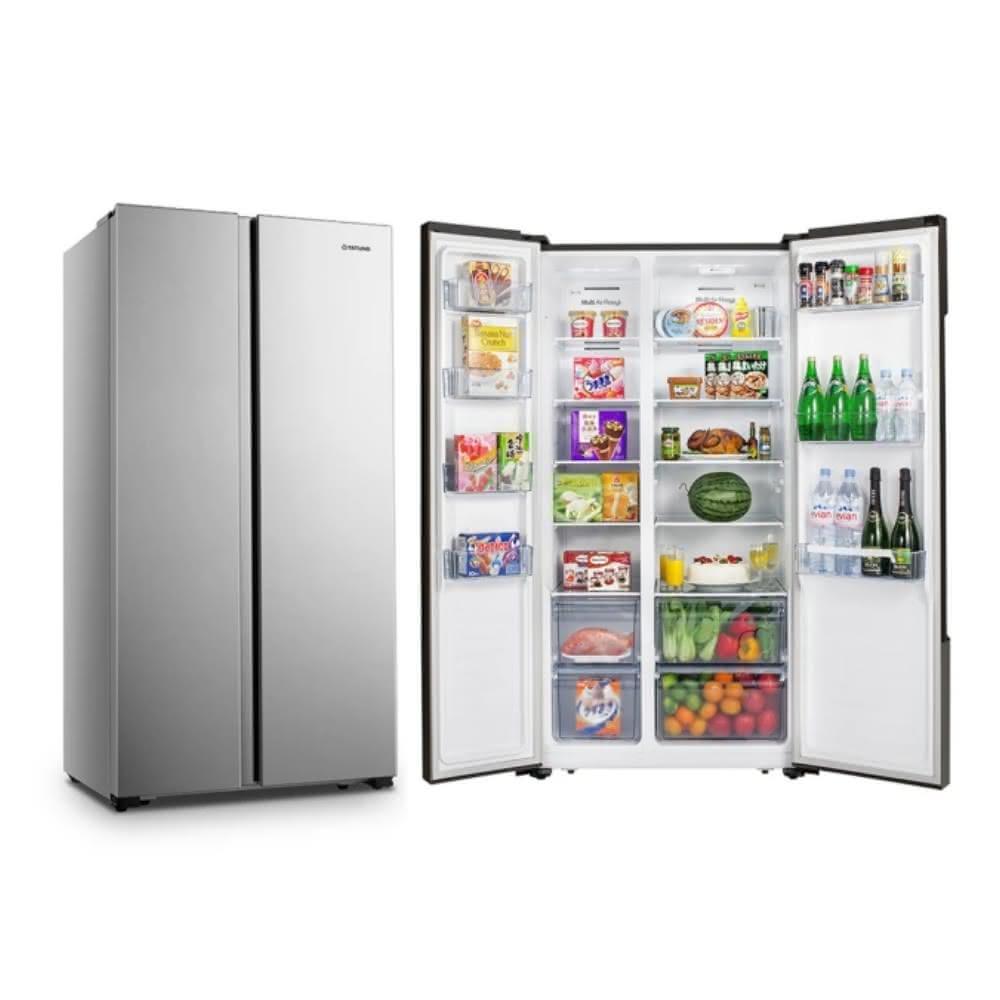 【TATUNG 大同】大同547公升變頻超薄對開雙門銀色冰箱TR-S1547VHT