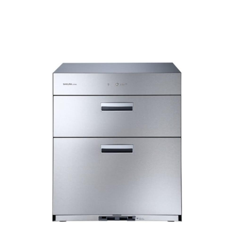 【SAKURA 櫻花】櫻花落地式全平面落地式68公分(與Q7692同款)烘碗機銀色Q-7692基本安裝