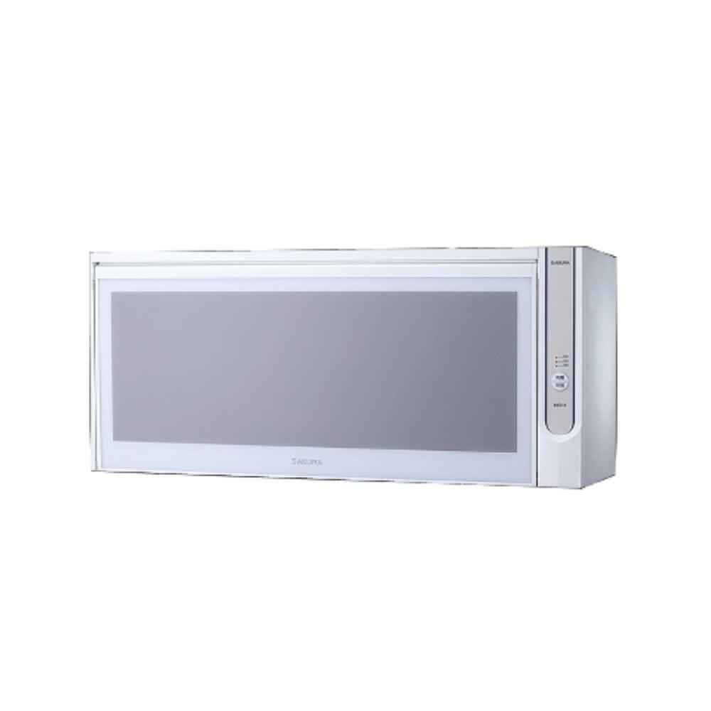 【SAKURA 櫻花】櫻花90公分懸掛式臭氧殺菌烘碗機白色Q7565BWXL基本安裝