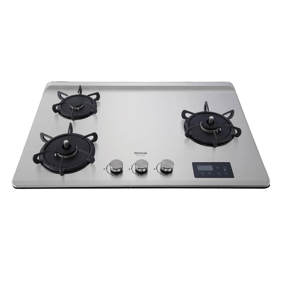 【林內】檯面式緻溫三口爐右單口瓦斯爐桶裝瓦斯RB-A3760SR-LPG 基本安裝