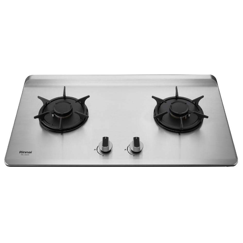 【林內】二口爐檯面爐彩焱瓦斯爐桶裝瓦斯RB-L2600S-LPG 基本安裝