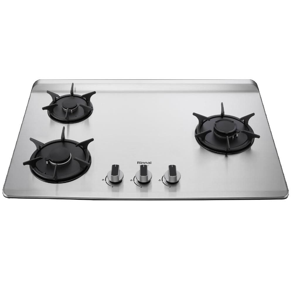 【林內】三口爐檯面爐彩焱右單口瓦斯爐天然氣RB-L3700SR-NG1 基本安裝