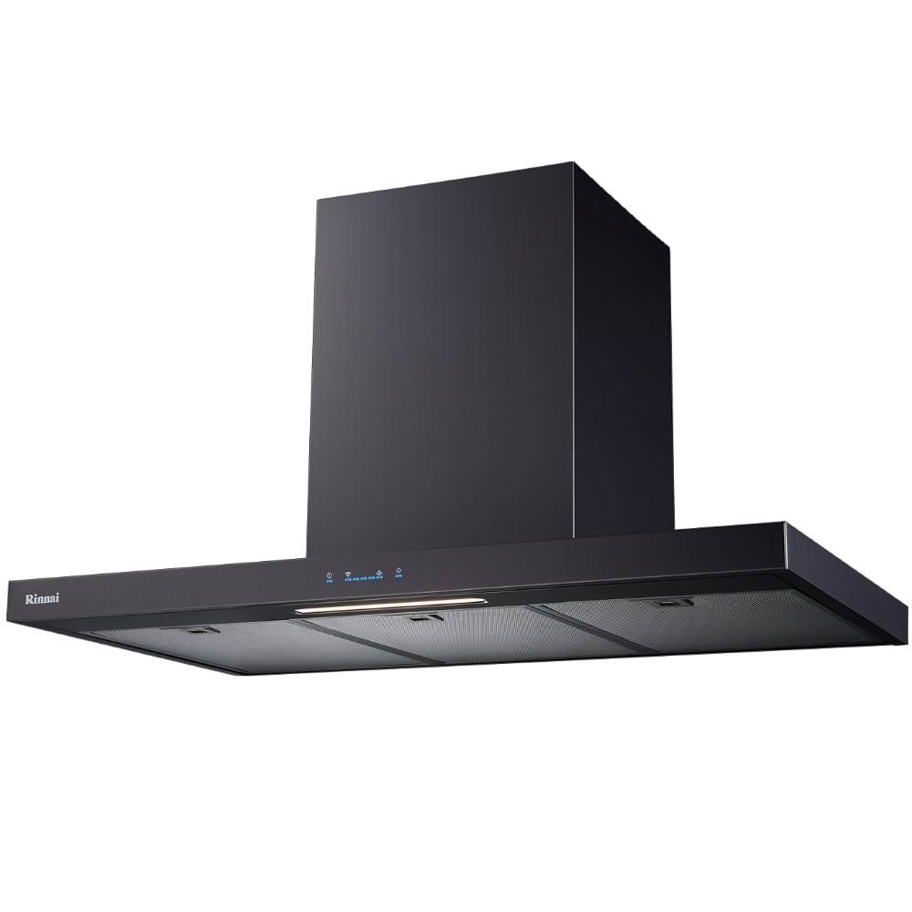 【林內】倒T型黑色不鏽鋼觸控90公分排油煙機RH-9131(B) 基本安裝