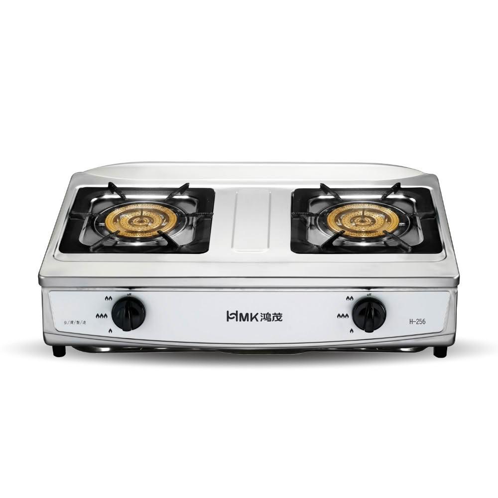 【HMK 鴻茂】二口爐台爐瓦斯爐桶裝瓦斯H-256-LPG 基本安裝
