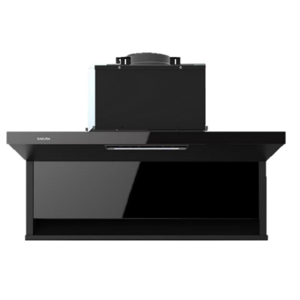 櫻花90公分近吸式全隱藏式固定款排油煙機R7301AXL 標準安裝