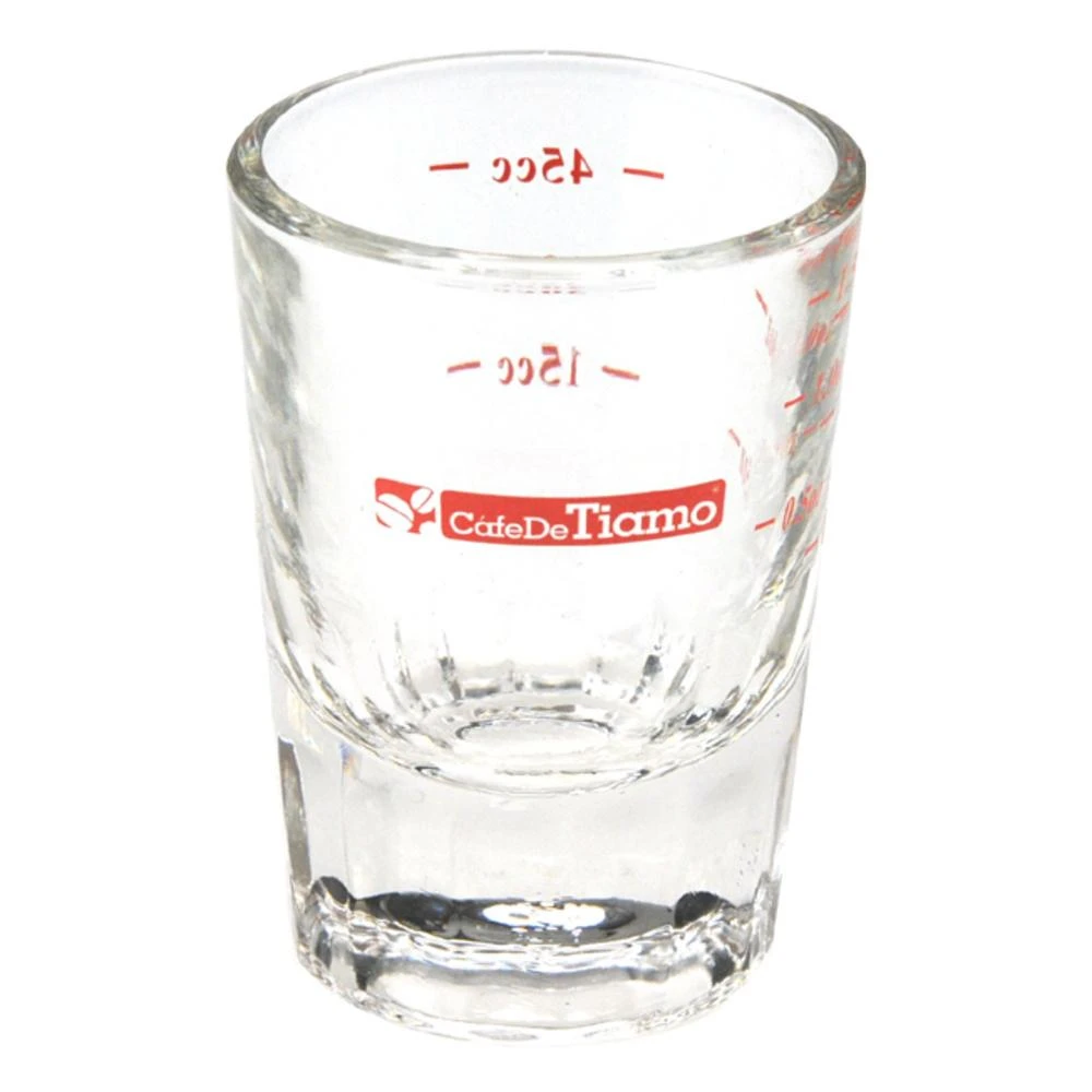 【Tiamo】TIAMO 義式咖啡厚底 玻璃量杯 2oz(HG0130)