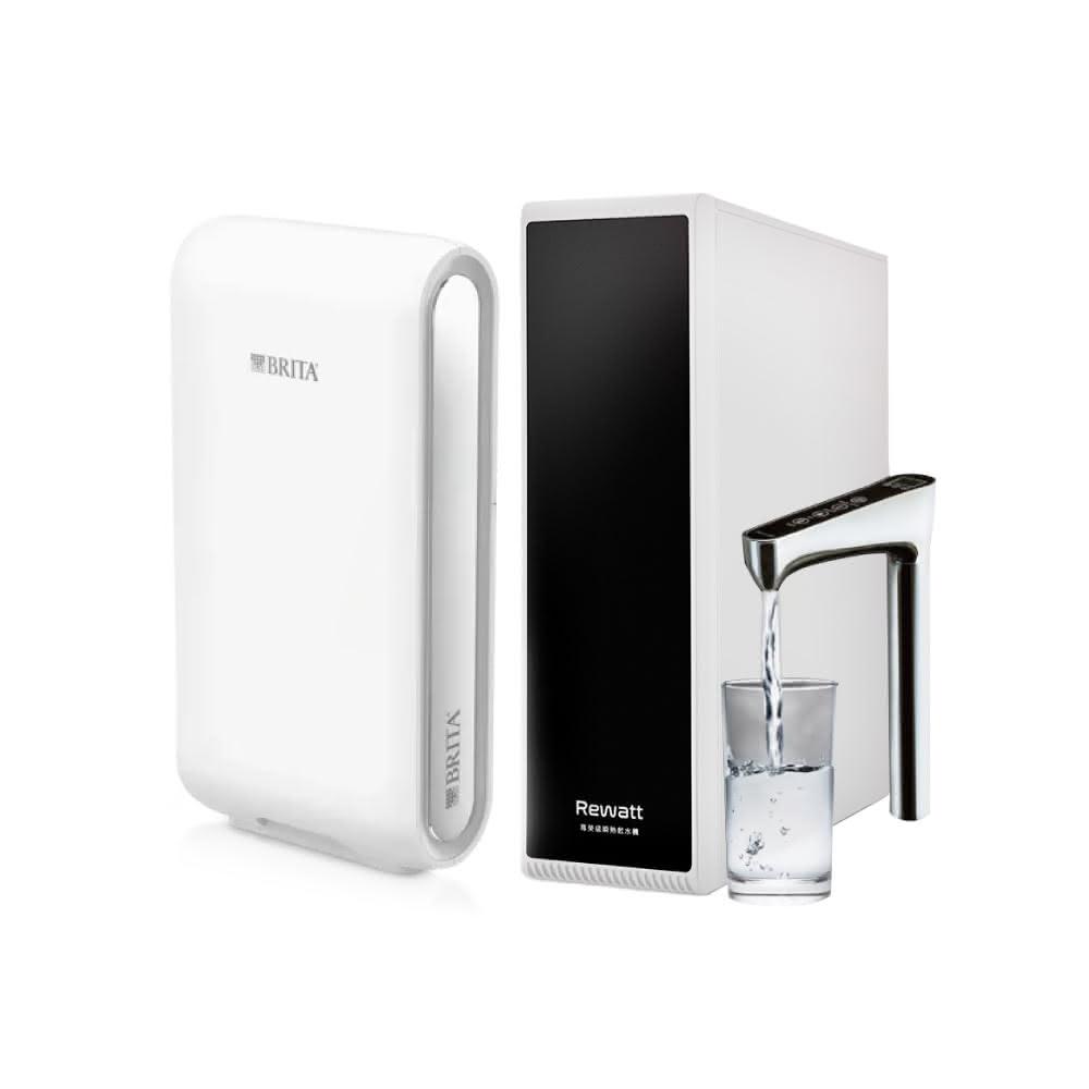 德國 BRITA & Rewatt mypure Pro V6 超濾淨水系統 搭配 YO-50 櫥下瞬熱雙溫飲水機