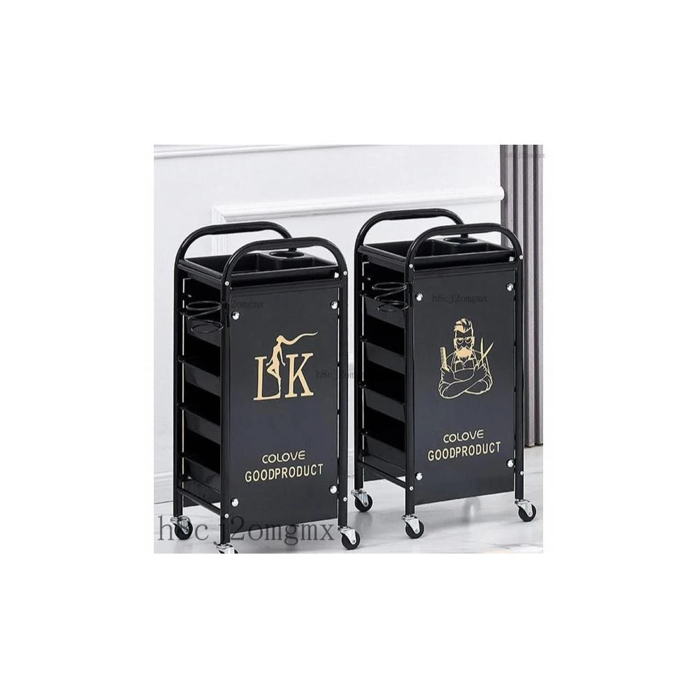 美髮車髮廊手推車槓車美容小推車理髮店燙染工具車複古 特價小推車 美容推車 美髮推車 推車 工具車