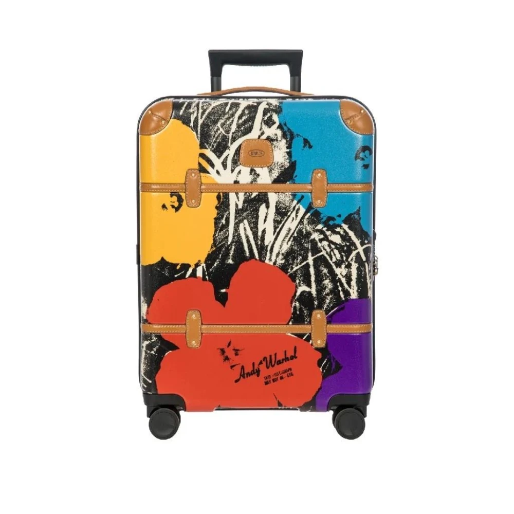 【BRIC S】21吋安迪沃荷聯名拉桿箱-黑色彩繪