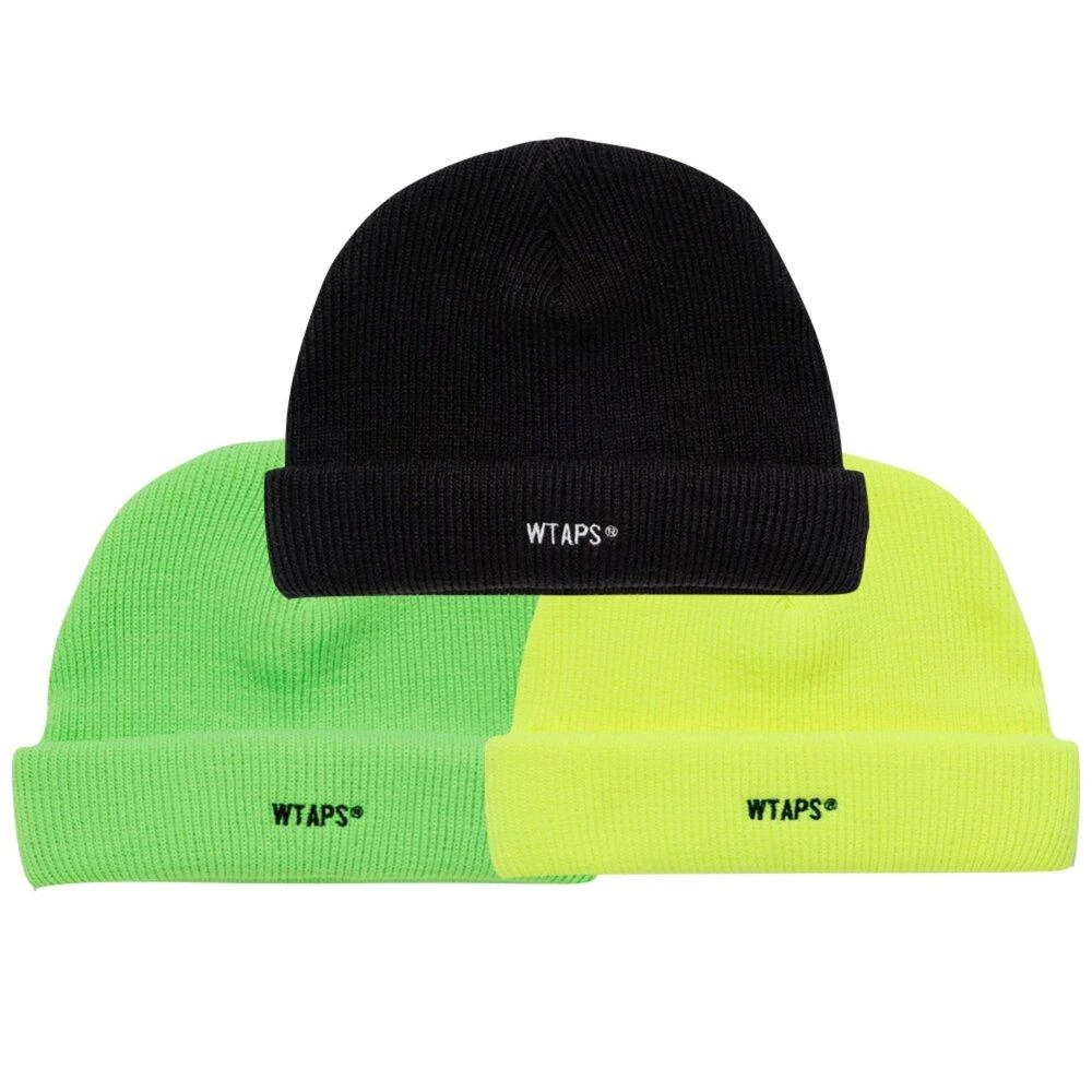 Wtaps Beanie 02/Beanie/CTPL 毛帽黑色/深藍251MADT-HT02