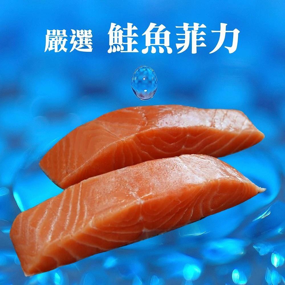 【海之醇】挪威去刺去鱗鮭魚菲力250g
