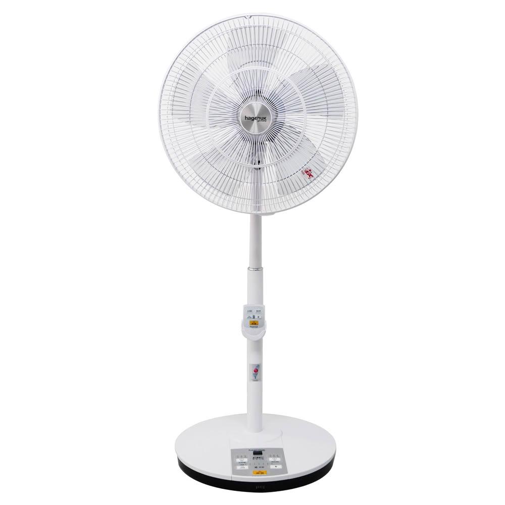 HAGENUK哈根諾克 16吋DC直流微電腦定時遙控立扇 HGN-168DC 七段風量 五片扇葉 底座大按鍵