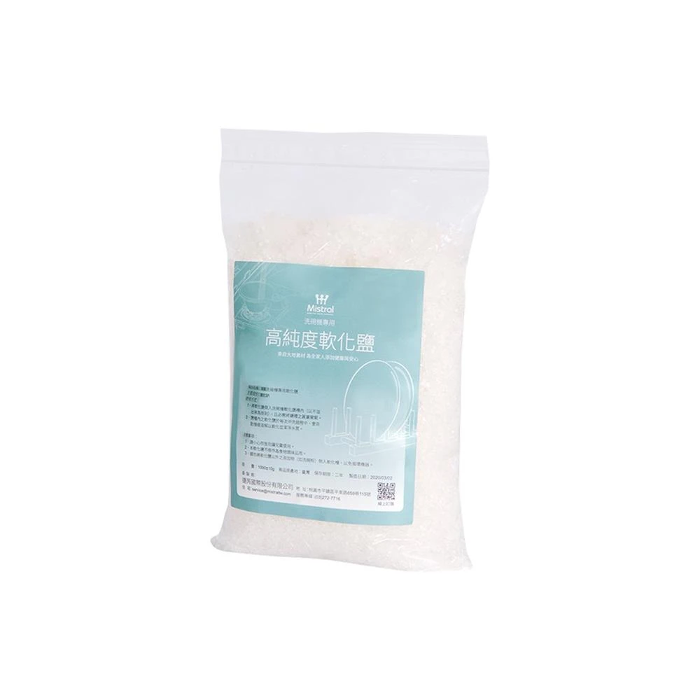 【Mistral 美寧】洗碗機專用軟化鹽1000g 11包