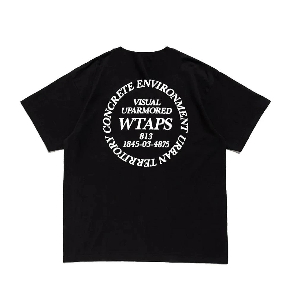 WTAPS 24SS INGREDIENTS / CIRCLE SS 短T 深藍色(241ATDT-STM01S)