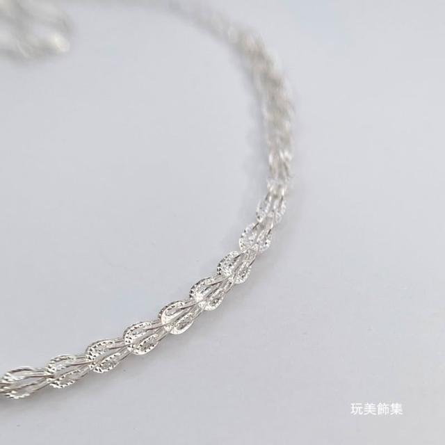 玩美飾集｜現貨，S925全純銀絢麗鳳尾純銀手鍊鳳尾鍊飾品純銀手鍊