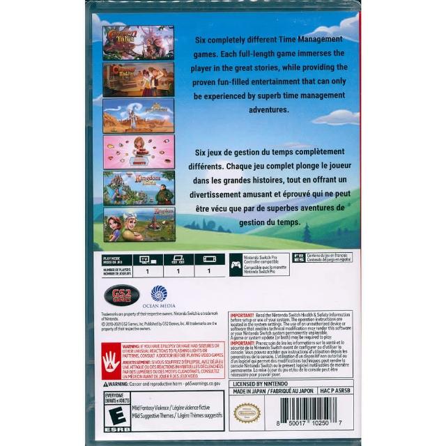 Nintendo 任天堂】NS SWITCH 時間管理系列合輯英文美版Time Management