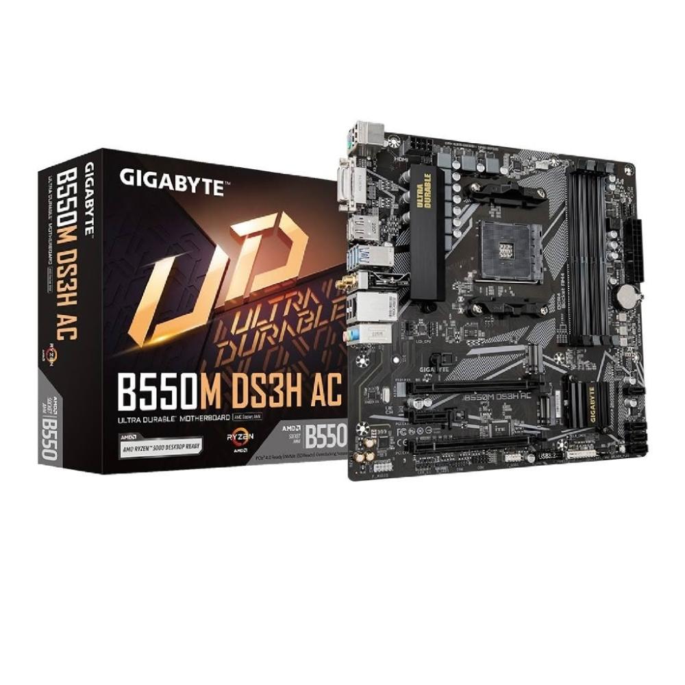 【GIGABYTE 技嘉】B550M DS3H AC DDR4 主機板 註四 