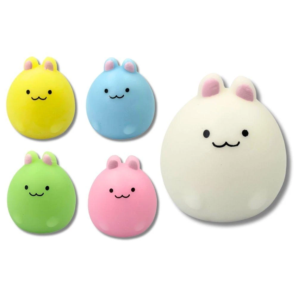 KOROKORO 胖嘟嘟捏捏兔兔 全套5款 扭蛋 療癒小物 舒壓小物 捏捏樂 兔子扭蛋