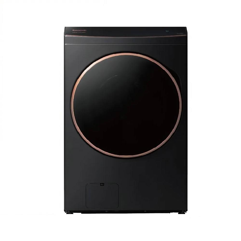 【Panasonic 國際牌】洗衣15公斤/烘衣10公斤 洗脫烘溫水滾筒洗衣機 NA-V150RPH-K 夜幕黑 台灣公司貨