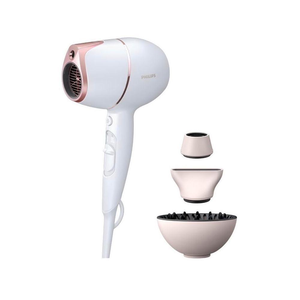  飛利浦 BHD628 負離子吹風機，搭載先進負離子技術，有效減少毛躁並鎖住水分，保護頭髮健康。支援110V電壓，適合臺灣使用，提供強勁風力快速乾髮，專業級護理體驗。享有2年完整保固，品質保證，讓您吹出順滑秀髮。 