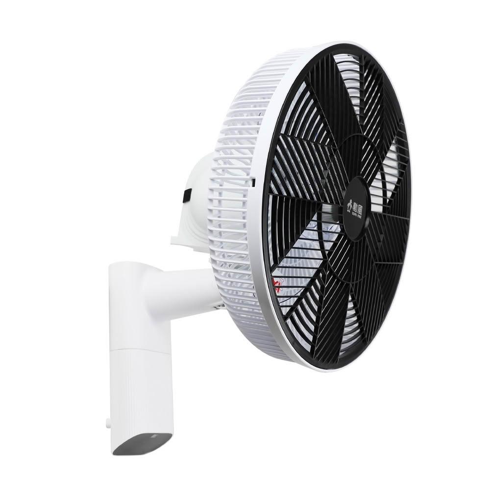 【勳風】勳風 14吋極能靜音DC語音遙控循環壁扇/壁掛扇 可用USB行動電源 BHF-S3601