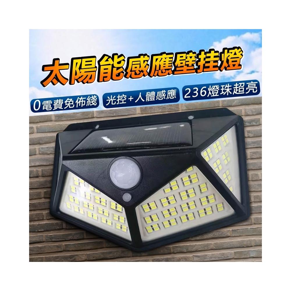 太陽能感應燈太陽能庭院燈太陽能壁燈門口感應燈QJ0792