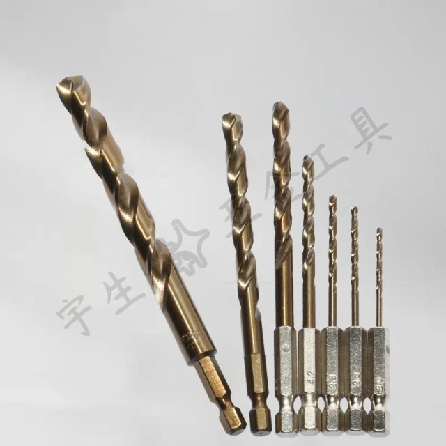 🔧含鈷六角鑽頭 含鈷鑽頭 不銹鋼鑽頭 白鐵鑽 6.35mm六角柄 含鈷鑽尾 六角柄麻花鑽頭 高速鋼麻花鑽頭