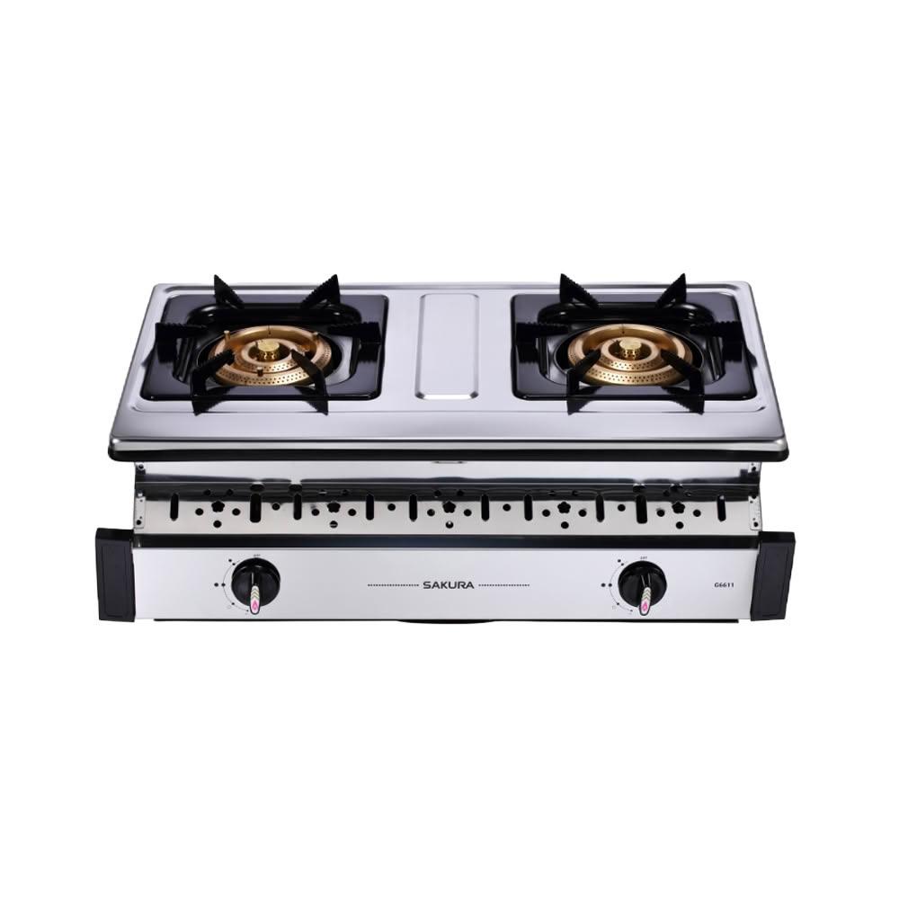 SAKURA櫻花 三環銅爐頭安全爐 G6611(LPG)