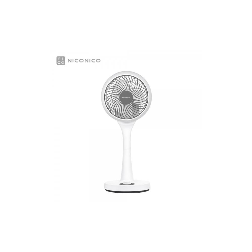 【NICONICO】360度陀螺循環立扇NI-GS902/小白循環扇/電風扇/風扇/涼風扇
