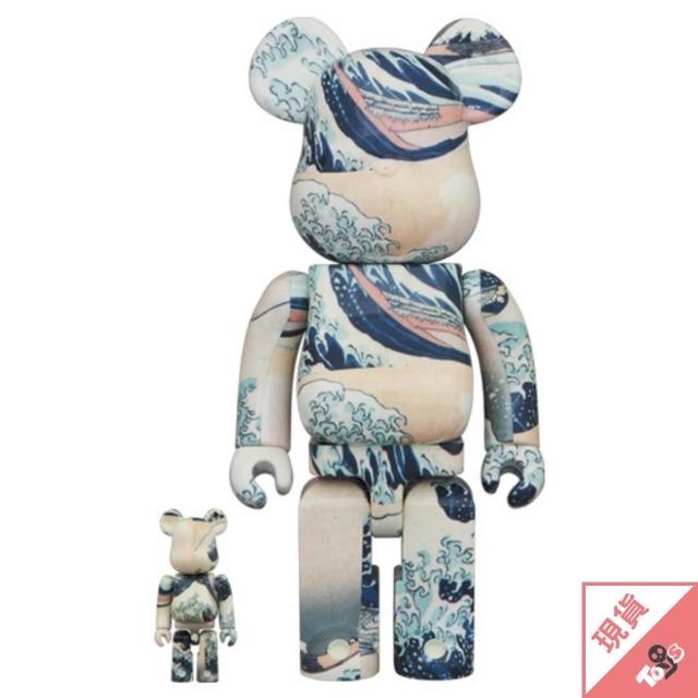 BE@RBRICK 葛飾北斎「神奈川沖浪裏」 1000% Amazon.co.jp: BERBRICK 葛飾北斎 神奈川沖浪裏 100％ & 400
