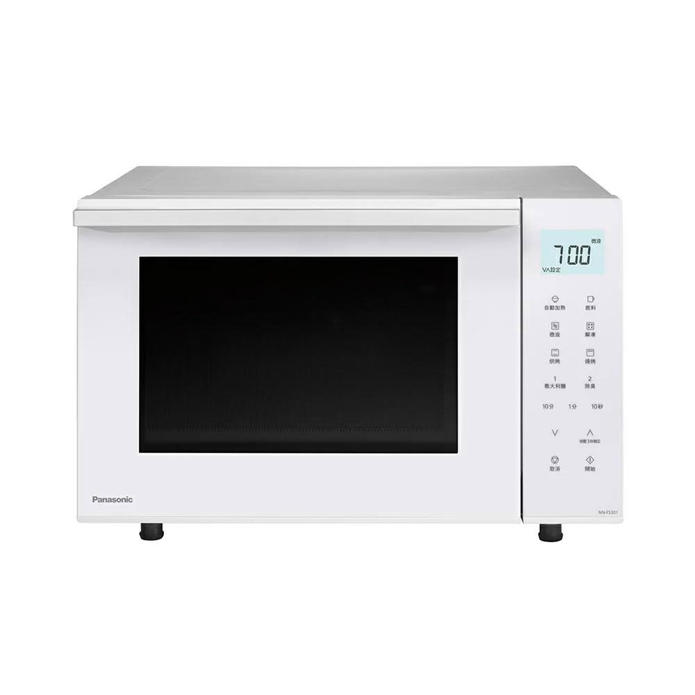【Panasonic 國際牌】23L平台式變頻烘/燒烤微電腦微波爐 NN-FS301 -