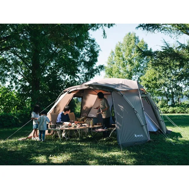 Snow Peak】2025年款Land Nest Shelter TP-259 4人帳篷兩室帳日版代購