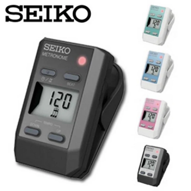 筌曜樂器 全新 SEIKO 精工 DM-51 迷你節拍 夾式 節拍 樂譜夾 節拍器 DM51 多色可選