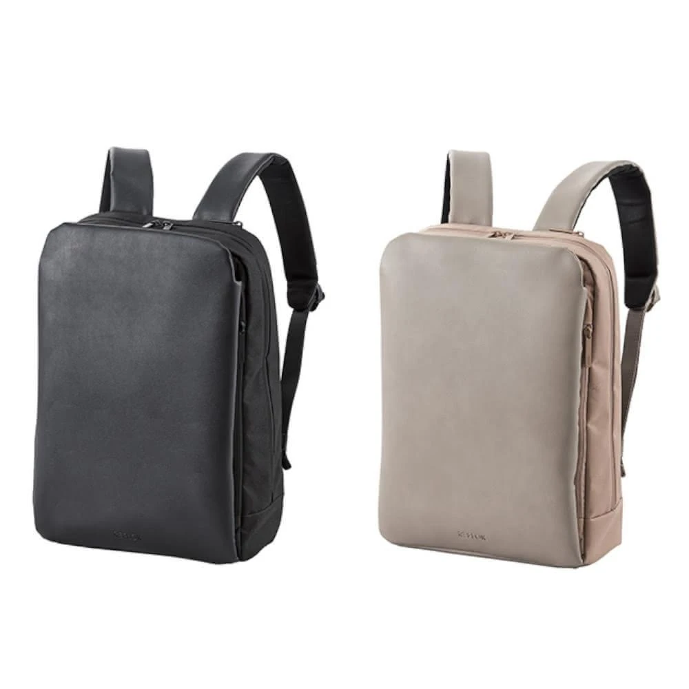 【ELECOM】ELECOM REFLOK多功能後背包黑/卡其