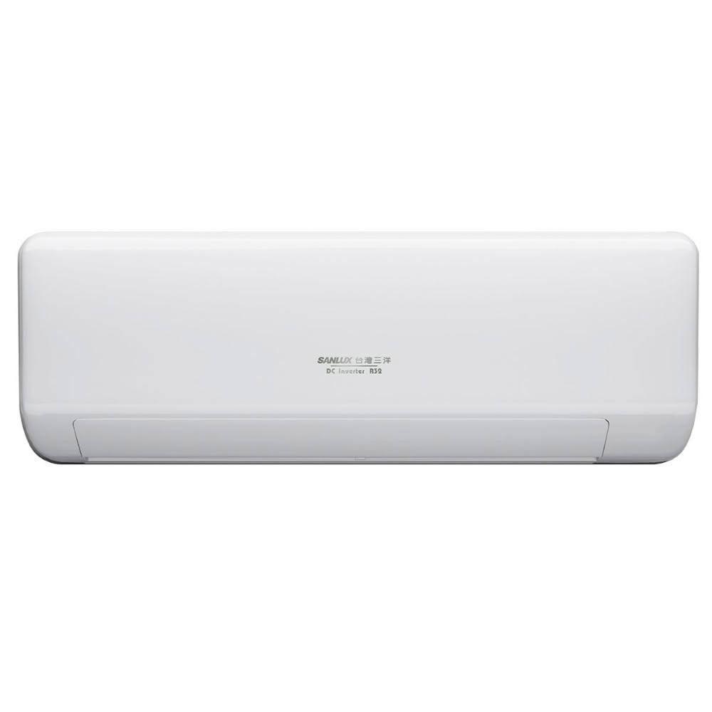 SANLUX台灣三洋 SAE-V36HJ SANLUX臺灣三洋 SAE-V36HJ/SAC-V36HJ 為適用5-6坪空間的1級能源效率變頻冷暖分離式冷氣,採用環保R32冷媒,具清淨空氣淨化、舒眠及防黴功能。室內機尺寸高29.5cm x 寬79.5cm x 深22.5cm,室外機高55.4cm x 寬87.4cm x 深33.0cm,冷房能力3.6kW,年耗電量僅687度,運轉電流4.0A,適合臺灣家庭使用。全機及壓縮機保固1年,BSMI認證,產地臺灣。