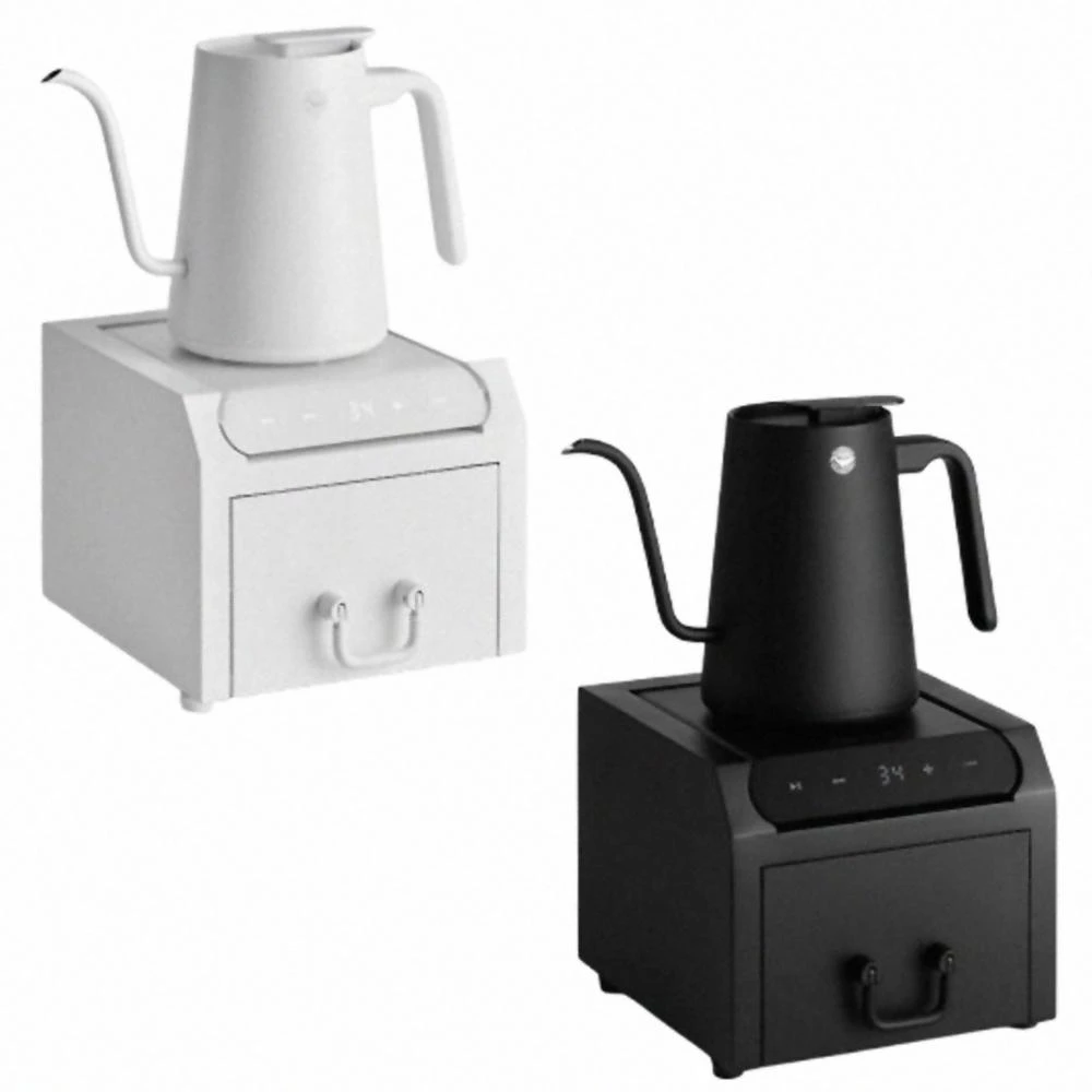 【CAFEDE KONA】天衡溫控手沖咖啡壺層架組(電子壺+電子秤+層架)