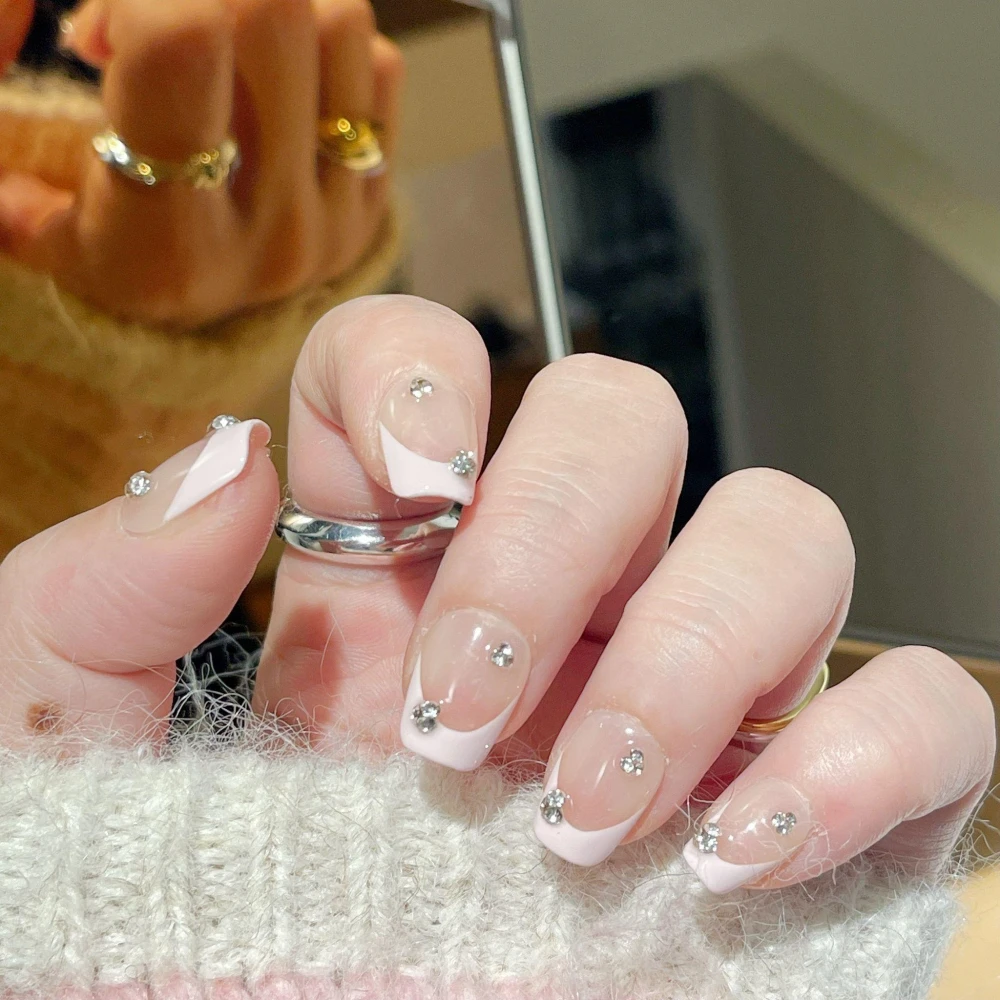 【Paula’s Nail 寶拉美甲】❤️買一送一盒品牌美甲 公主微光 純手工美甲❤️ 手工穿戴甲 指甲貼片 HNP088